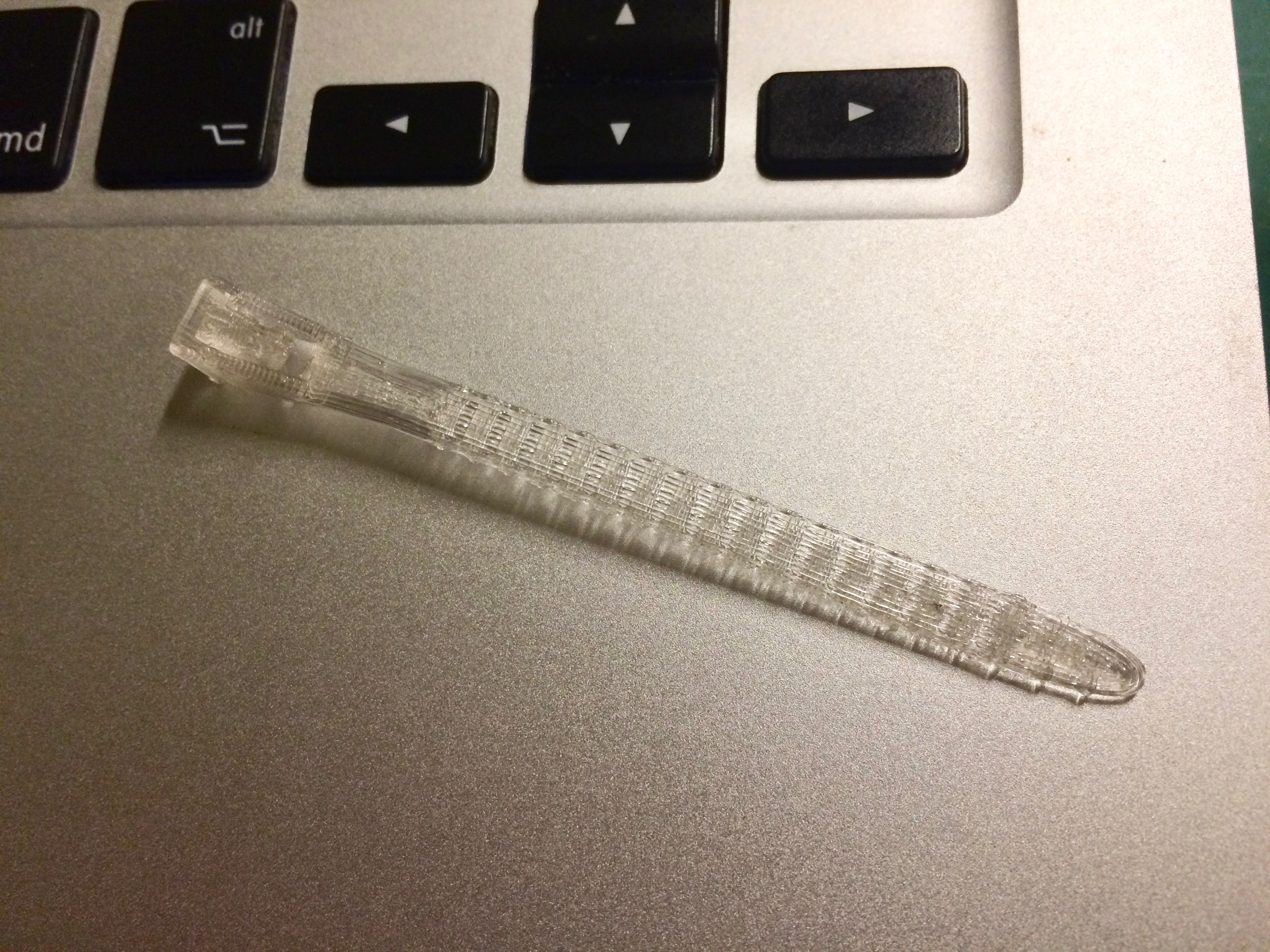 Miniatura 4 do modelo 3D TPU: Cable Tie (flex)