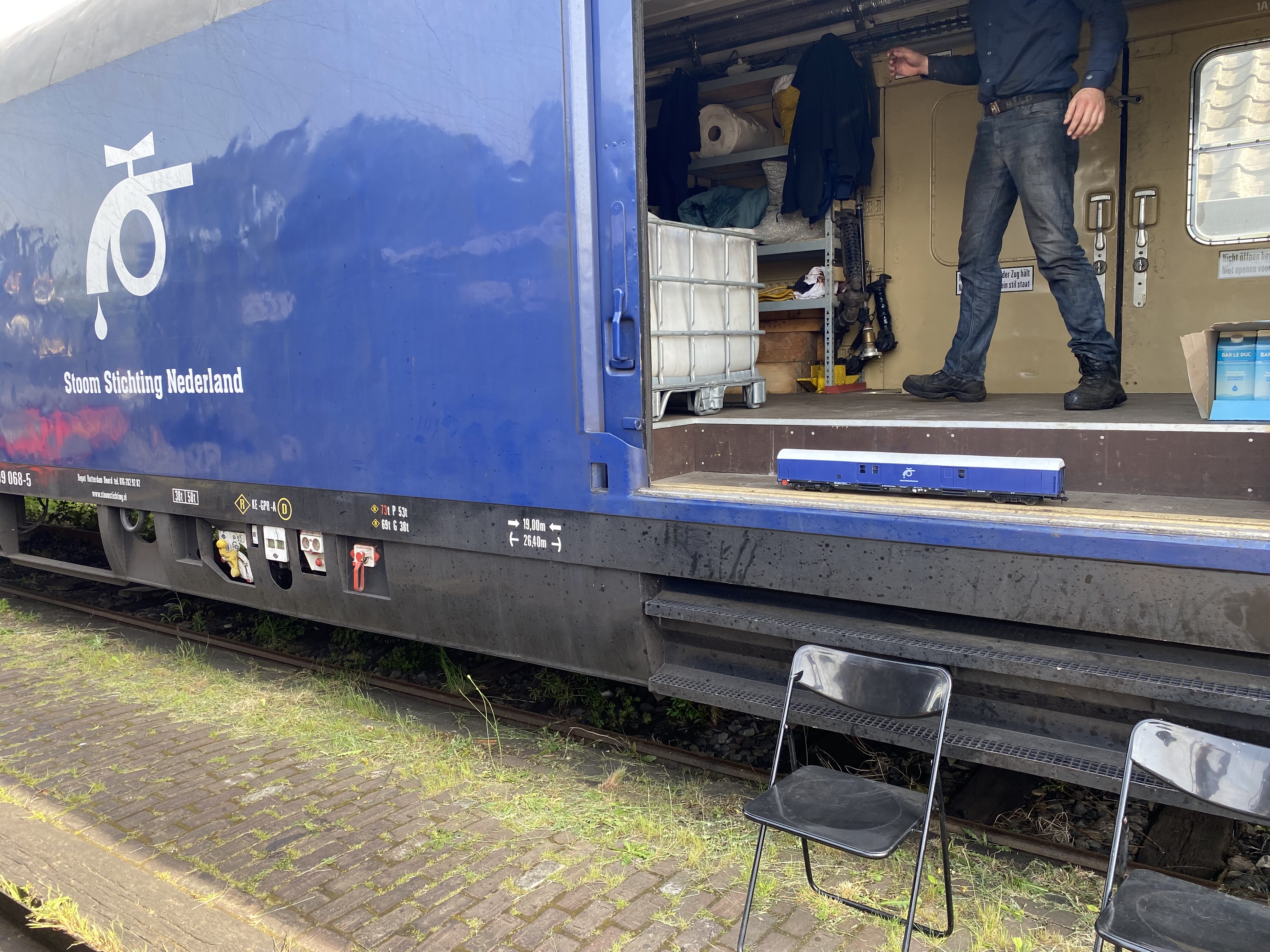 Stoom Stichting Nederland Waterwagen 51 84 92 99 068-5 - Spoor 1 / 1:32