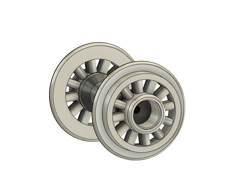 Märklin TIN PLATE Gauge 1 replacement wheels