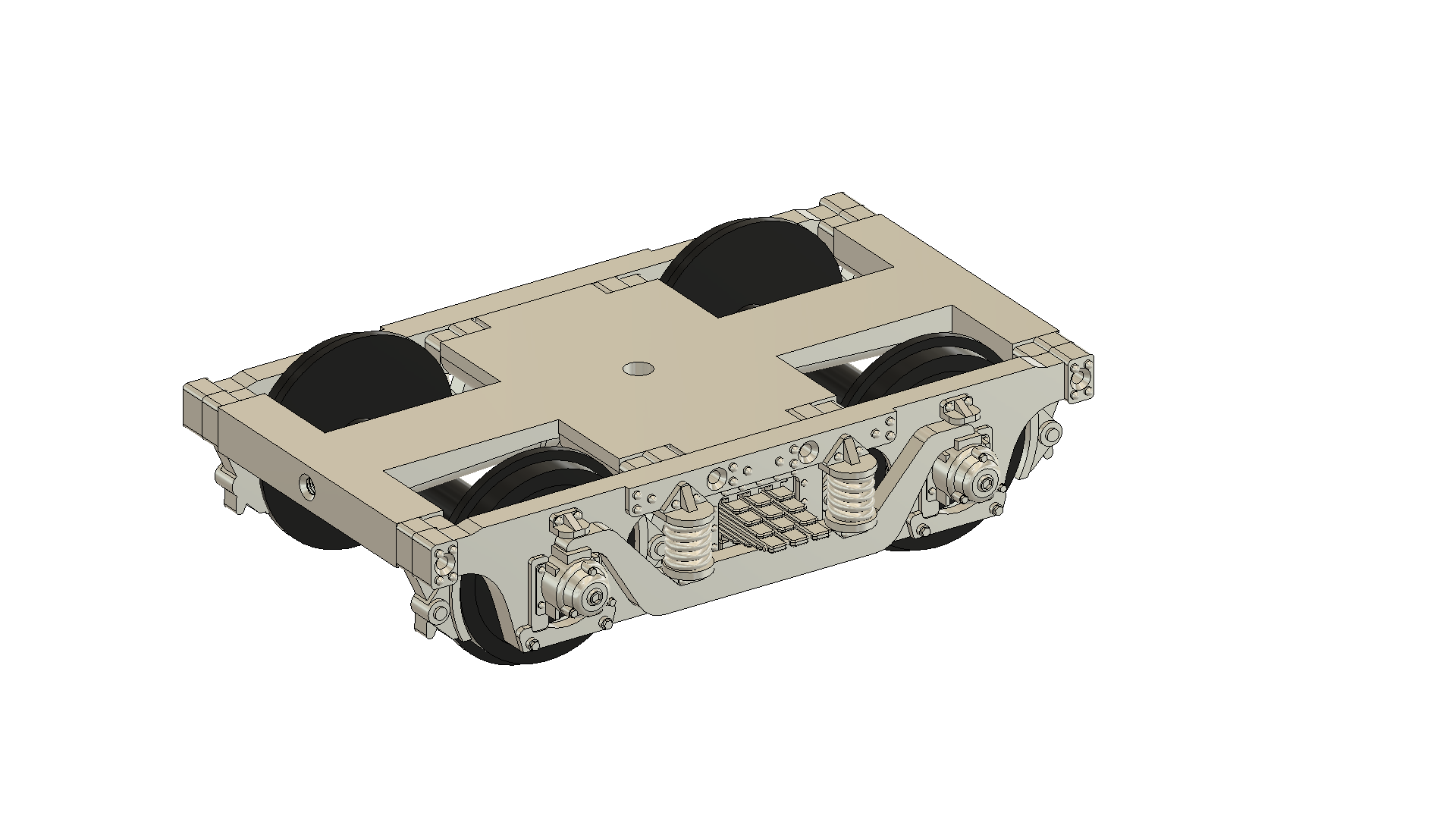 Zwanenhals Wielstel / Schwanenhals Drehgestell Spoor 1/Spur 1 (132