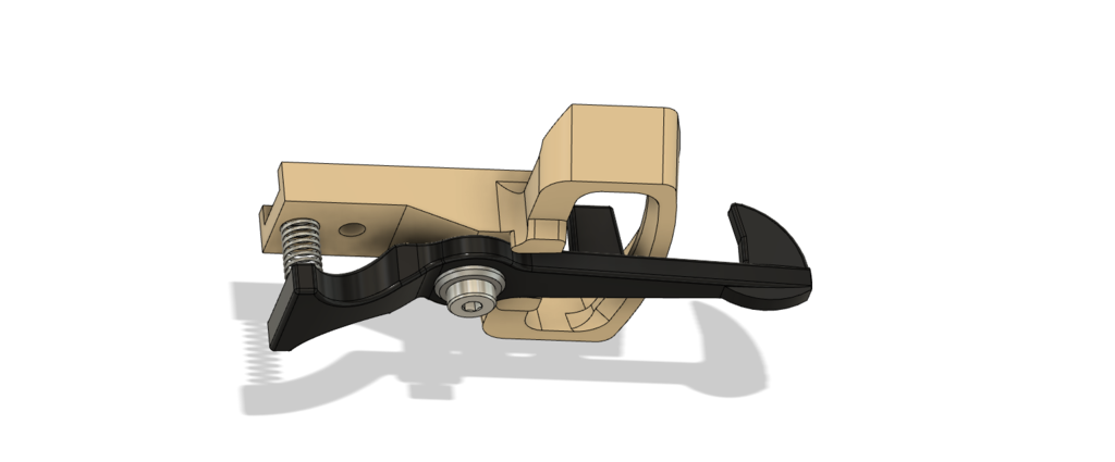 "bottle opener" coupling, compatible with LGB, spring loaded.