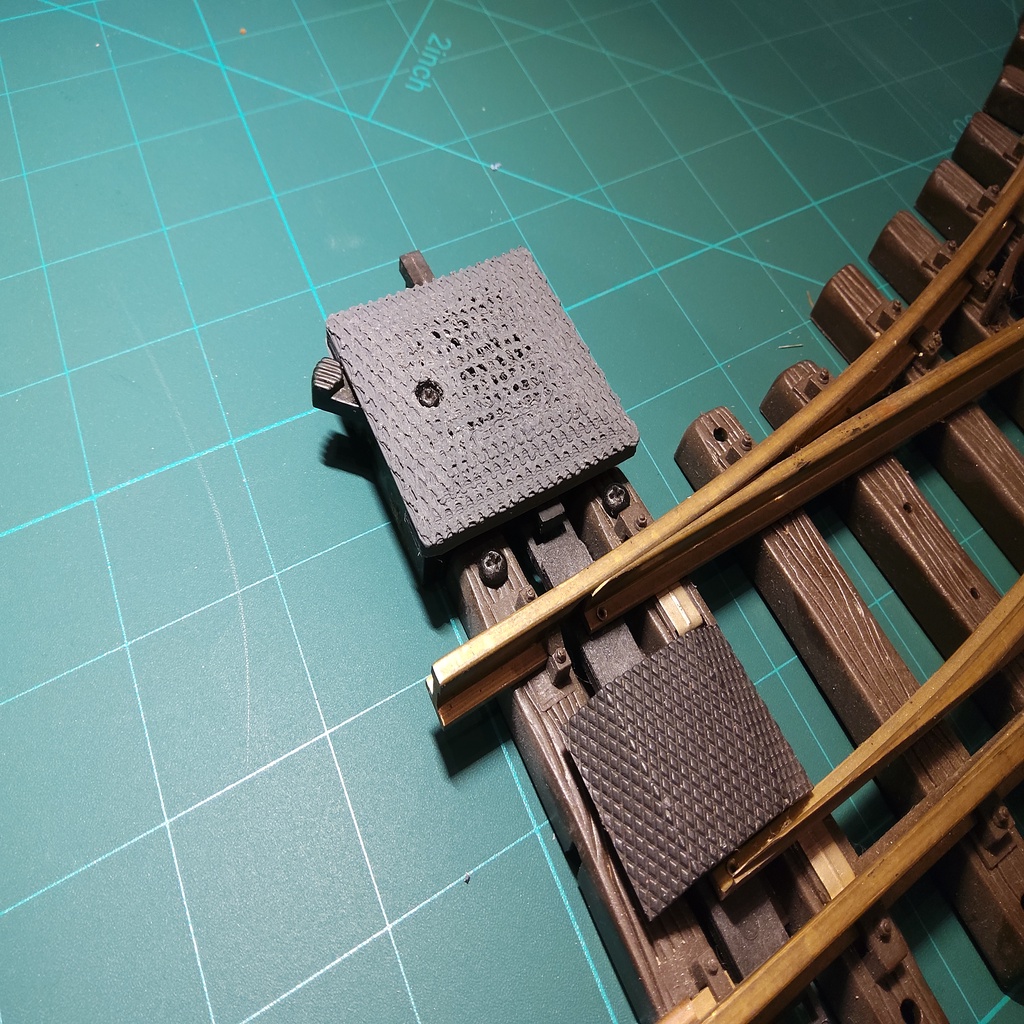 Cover for LGB manual switch drive, fits LGB 12060