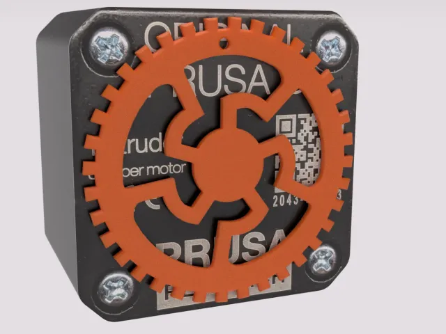 Gear like Extruder Visualizer with auto centering lip