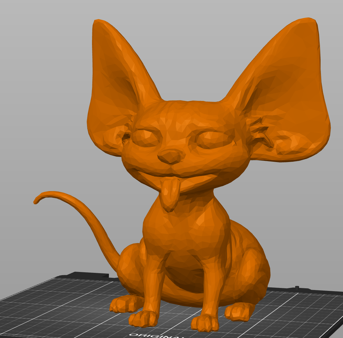 A funny sphynx cat