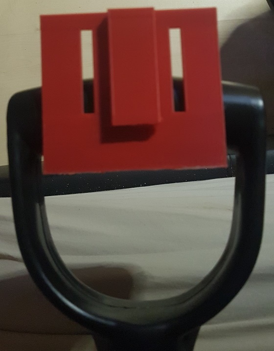 Spade holder metal detecting gardening by Tamr Download free STL