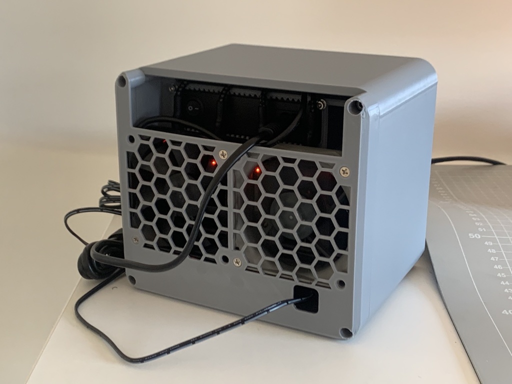 Raspberry pi 4 cluster case von jp kostenloses stl modell