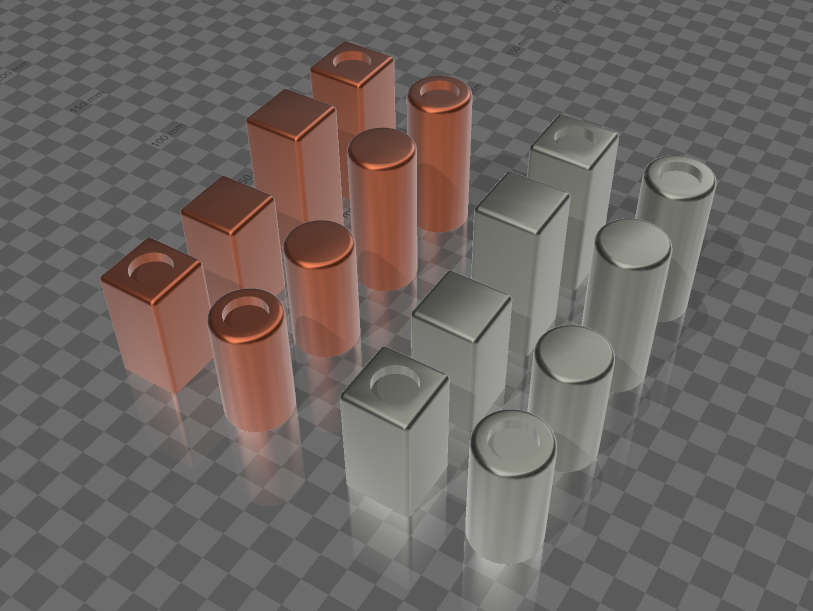 Miniatura 2 do modelo 3D QUARTO based board game pieces