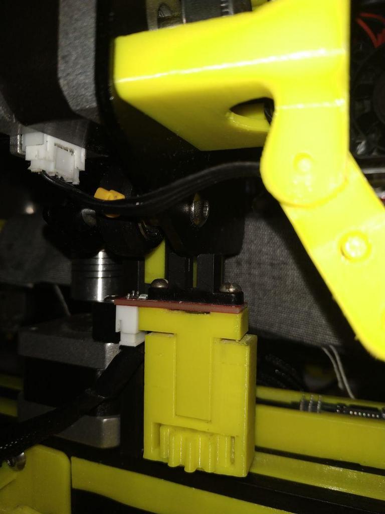 Adjustable optical Z endstop Ender 3 by Volkaster Download free STL