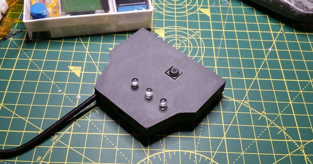 Neat Raspberry Pi Zero night vision camera all ports covered by