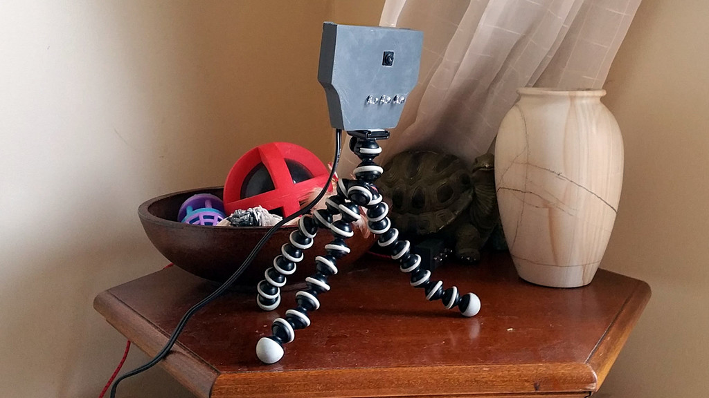 Neat Raspberry Pi Zero night vision camera all ports covered by