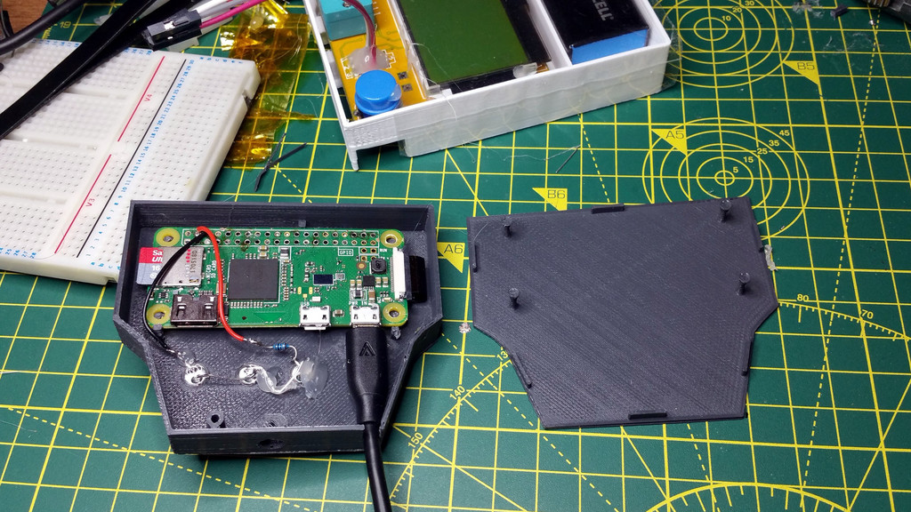 Neat Raspberry Pi Zero night vision camera all ports covered by