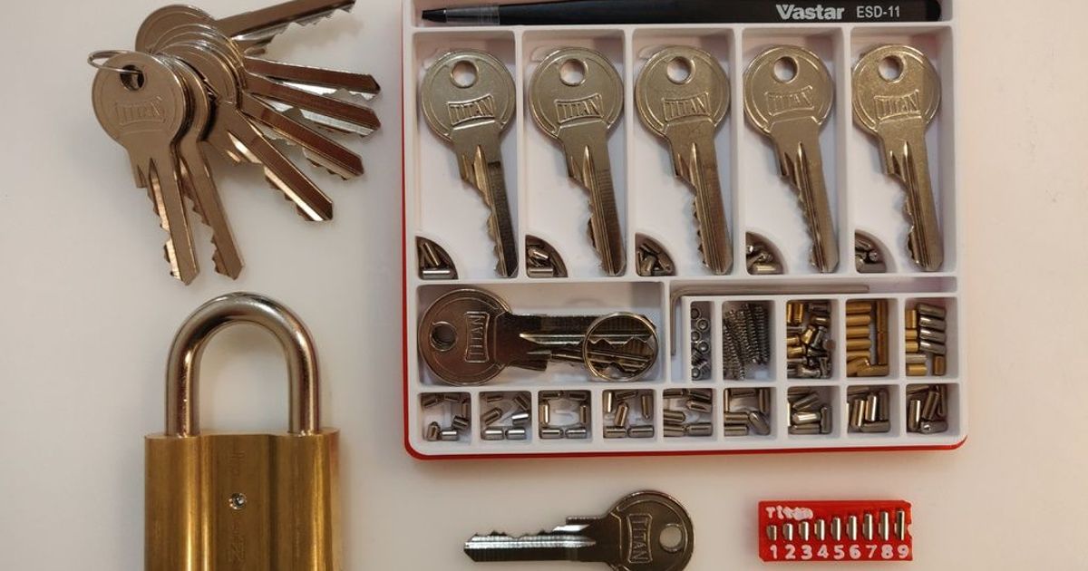 Titan training lock box Locksport by SasPes Download free STL model