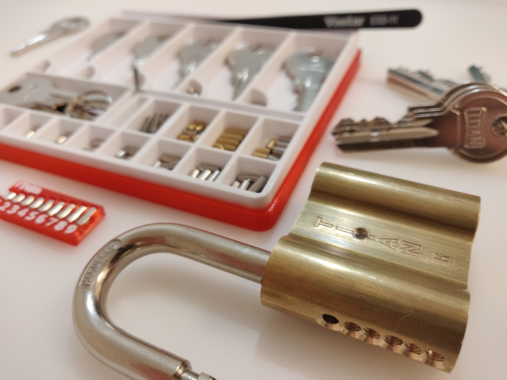 Titan training lock box Locksport by SasPes Download free STL model