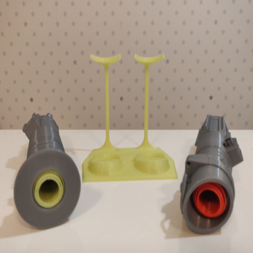 Double Lightsaber Stand