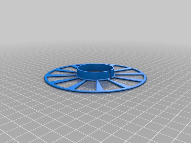 Miniatura 3 do modelo 3D Swisscom Ethernet 5m Cable Spool