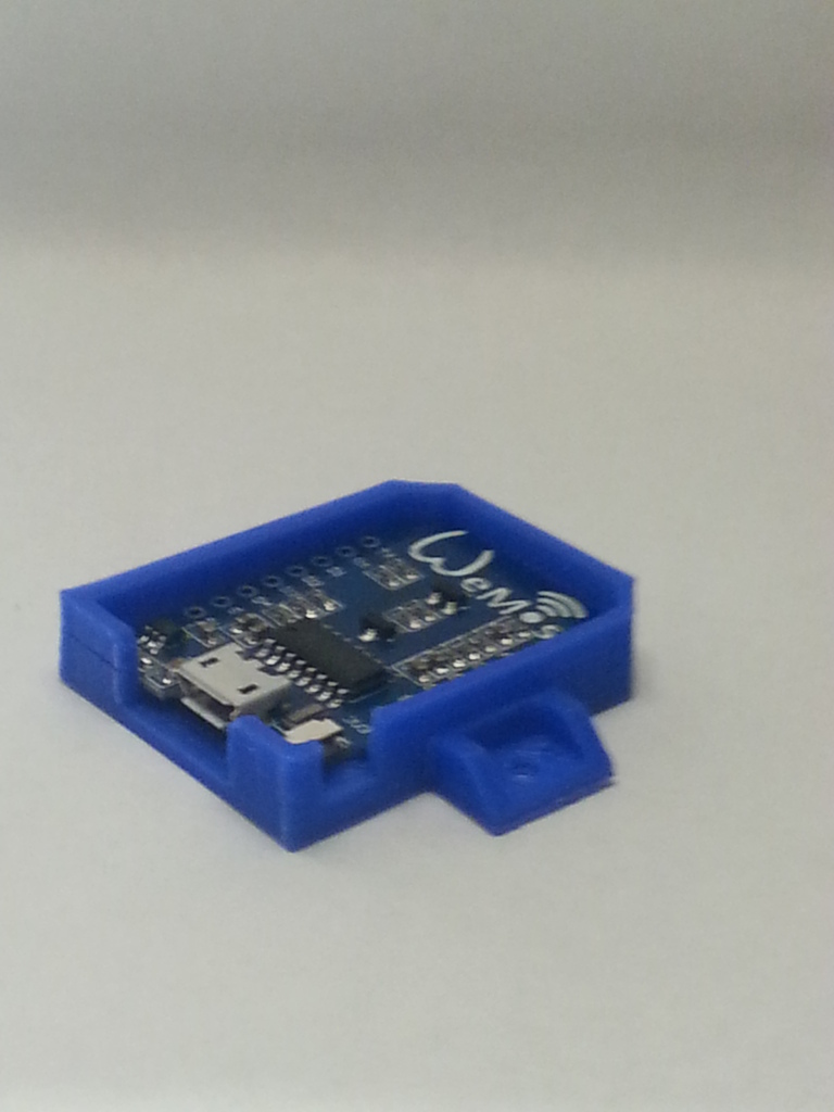 WEMOS D1 Mini Bumper Mount