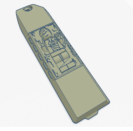 PS5 M.2 Cover With Han Frozen in Carbonite