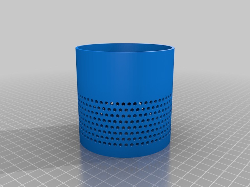 Miniatura 5 do modelo 3D Amazon Echo Dot Case with Logo