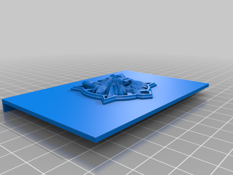 Miniatura 2 do modelo 3D Ender 3/Pro LCD "Witcher Wolf" cover