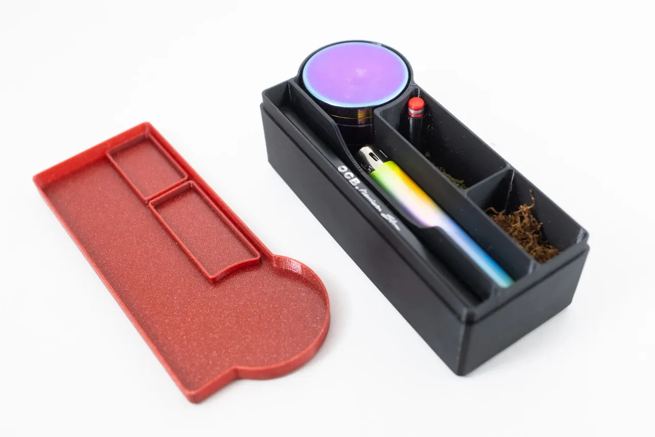 Cigarette rolling travel kit by jsolon | Download free STL model