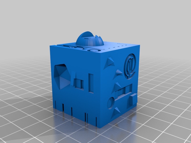 imposible calibration cube'ish