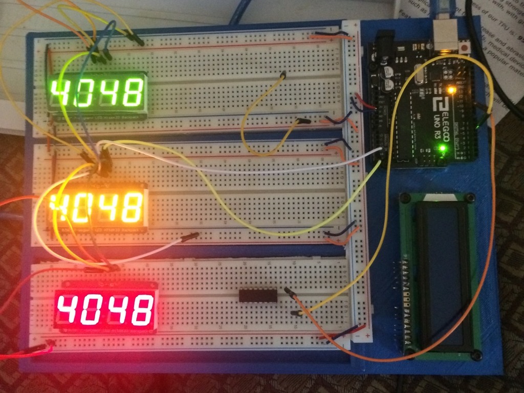 arduino stand plus 3 x large breadboard inserts by stefi01 | Download ...