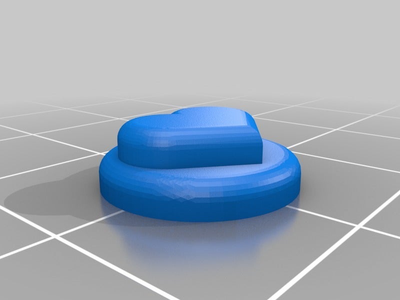 Rounded Heart with Base by StarLabs3D | Download free STL model ...
