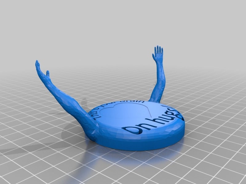 Miniatura 8 do modelo 3D Rounded Heart with Base
