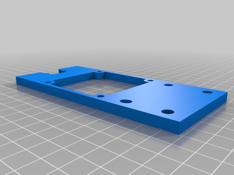 filastruder extra 60mm Fan mount with and with out filament guide.