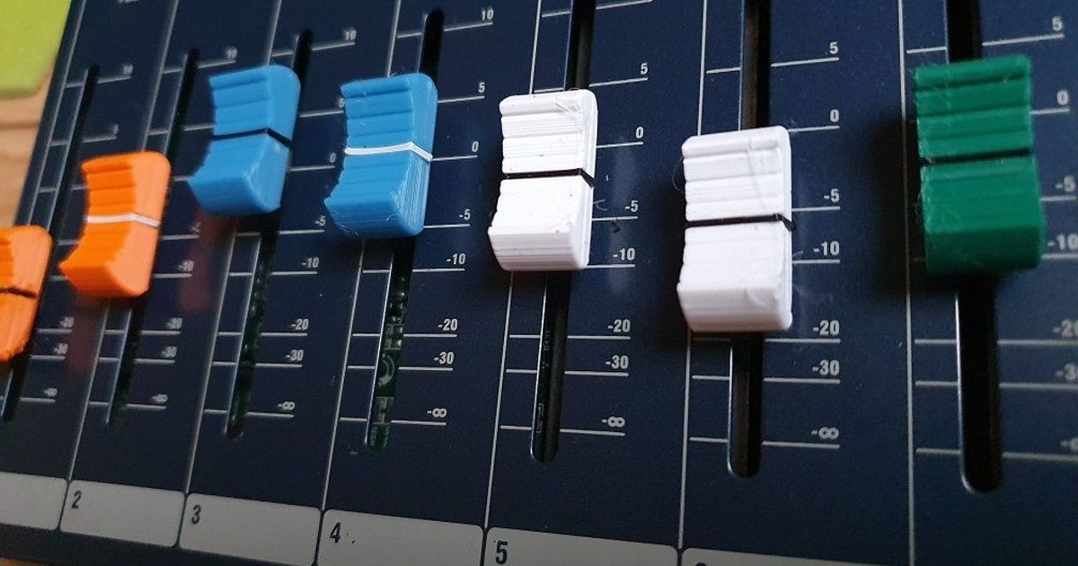 Slider fader knob for Soundcraft,Yamaha mixer by Jochem Download free