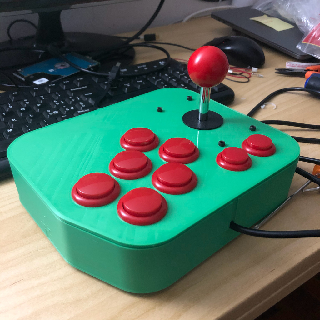 ADKS - Arcade Joystick Controller (No supports needed) by Adarkstudio ...