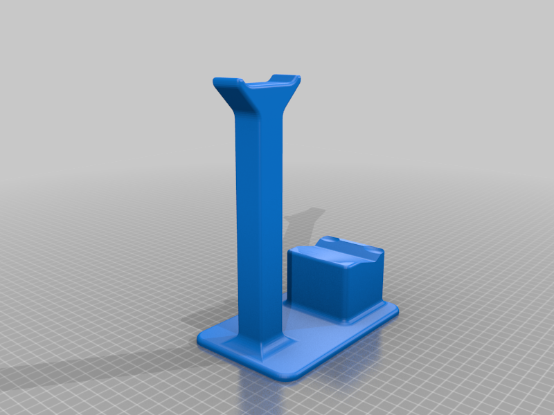 Miniatura 3 do modelo 3D PS4 Headset and Controller Stand