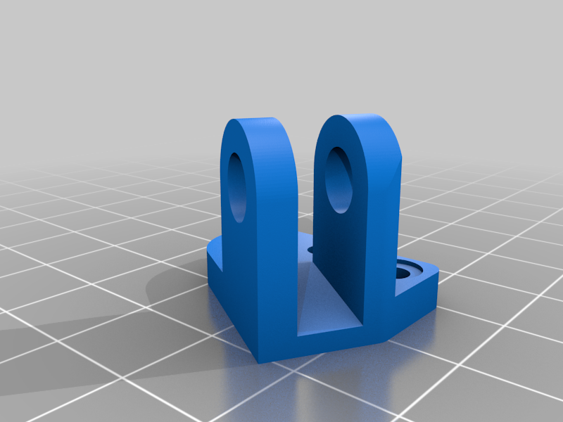 Ender 3 Dial Indicator BLTouch Mount by palulukan Download free STL model