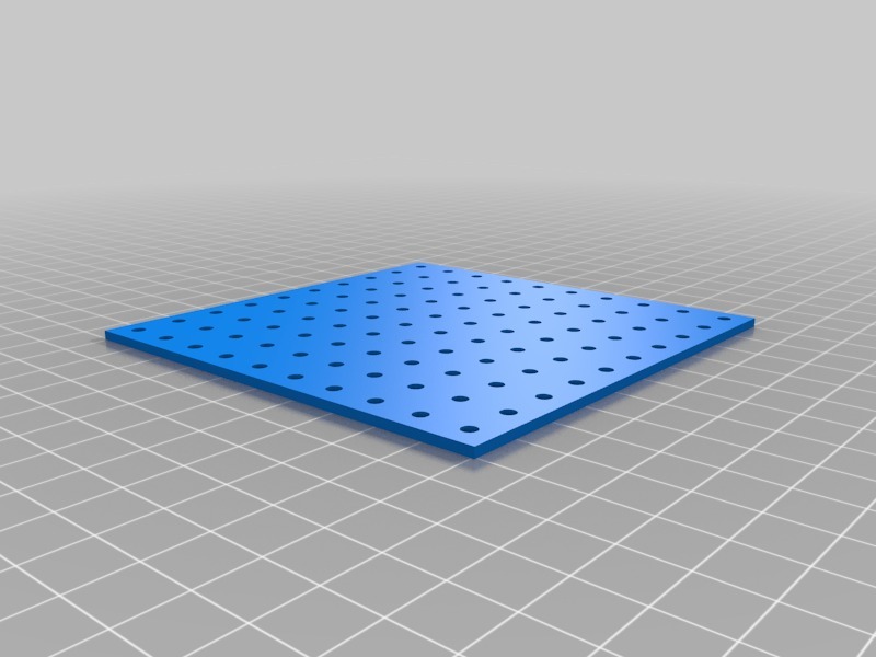 Miniatura 2 do modelo 3D Mini Pegboard Tool Tower