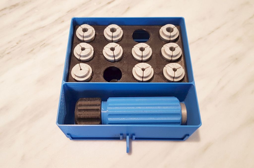 Storage Drawer for Drill Holder