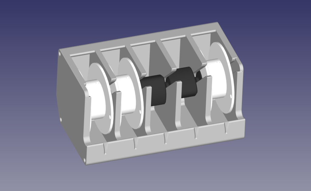 Welding Wire Spool Holder, 3D CAD Model Library