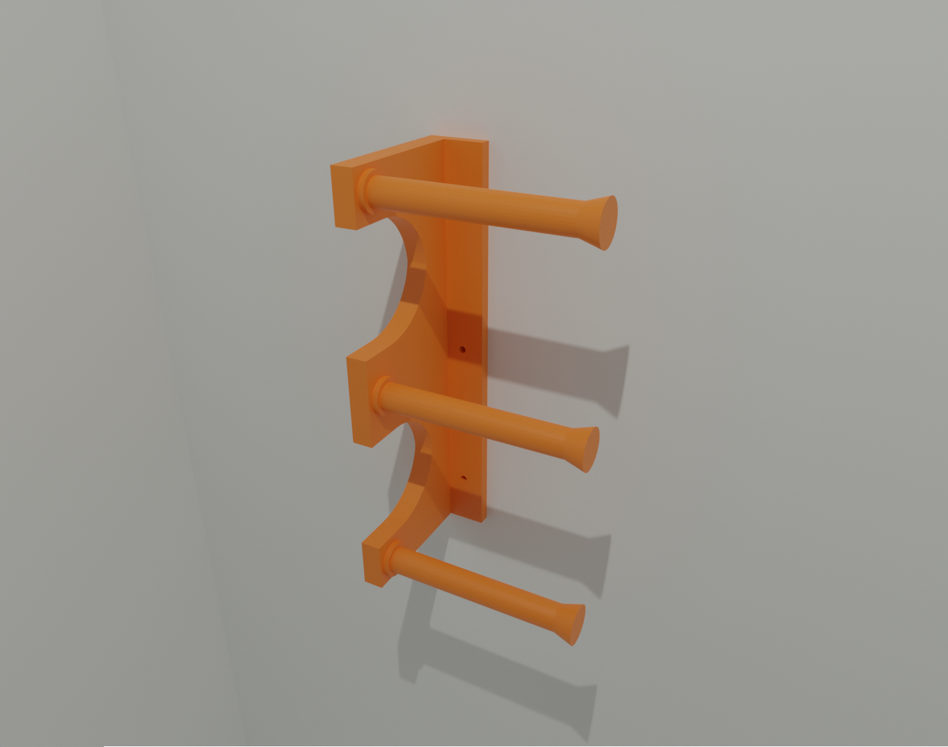 Triple Decker Toilet Paper Holder