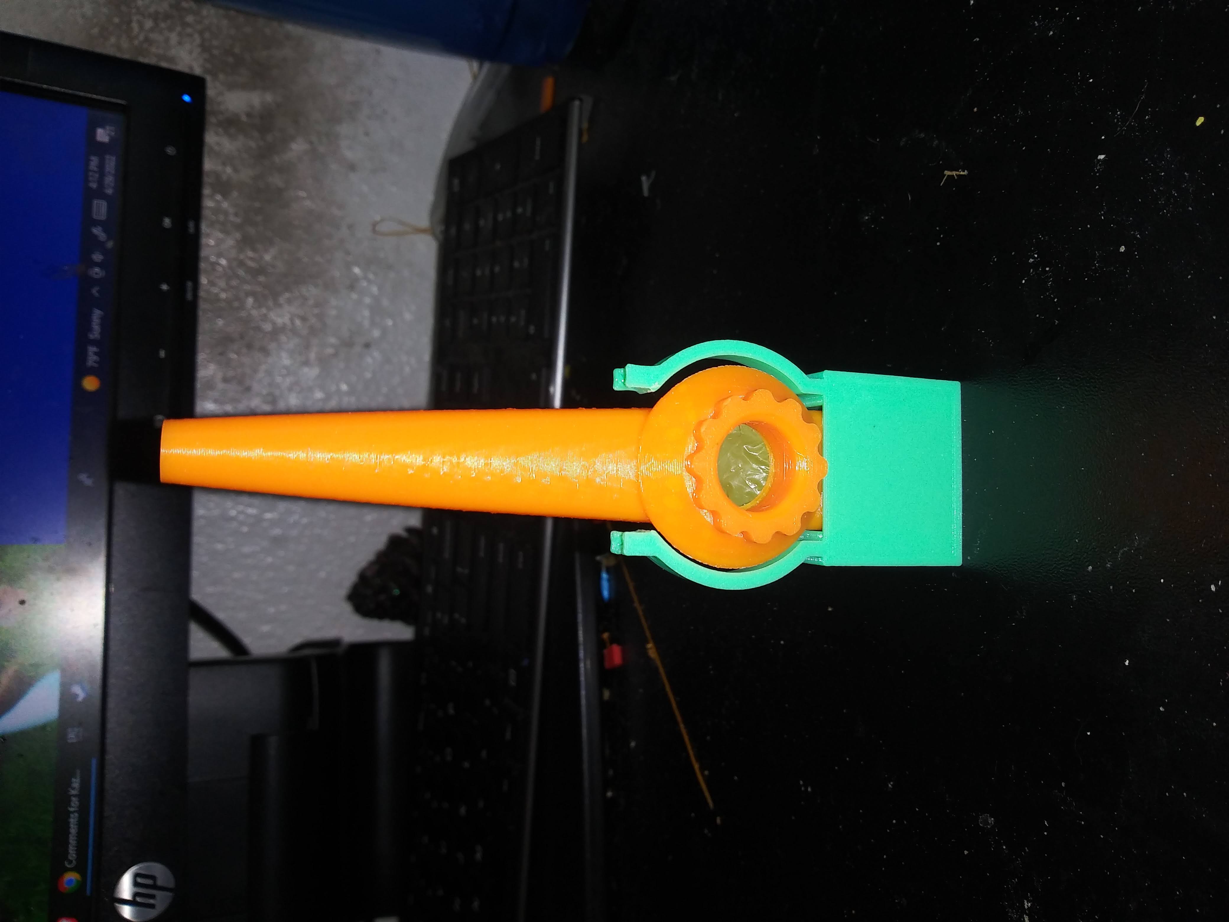 Kazoo Holder by iwordthepuny Download free STL model