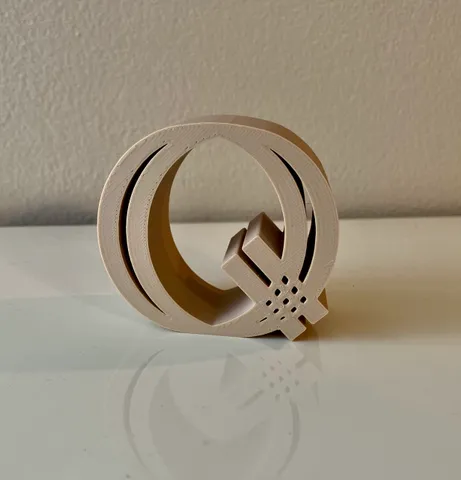 3D Alphabet - Letter Q