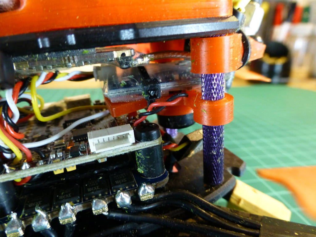 QAV-SKITZO FrSky XSR and Buzzer Mount