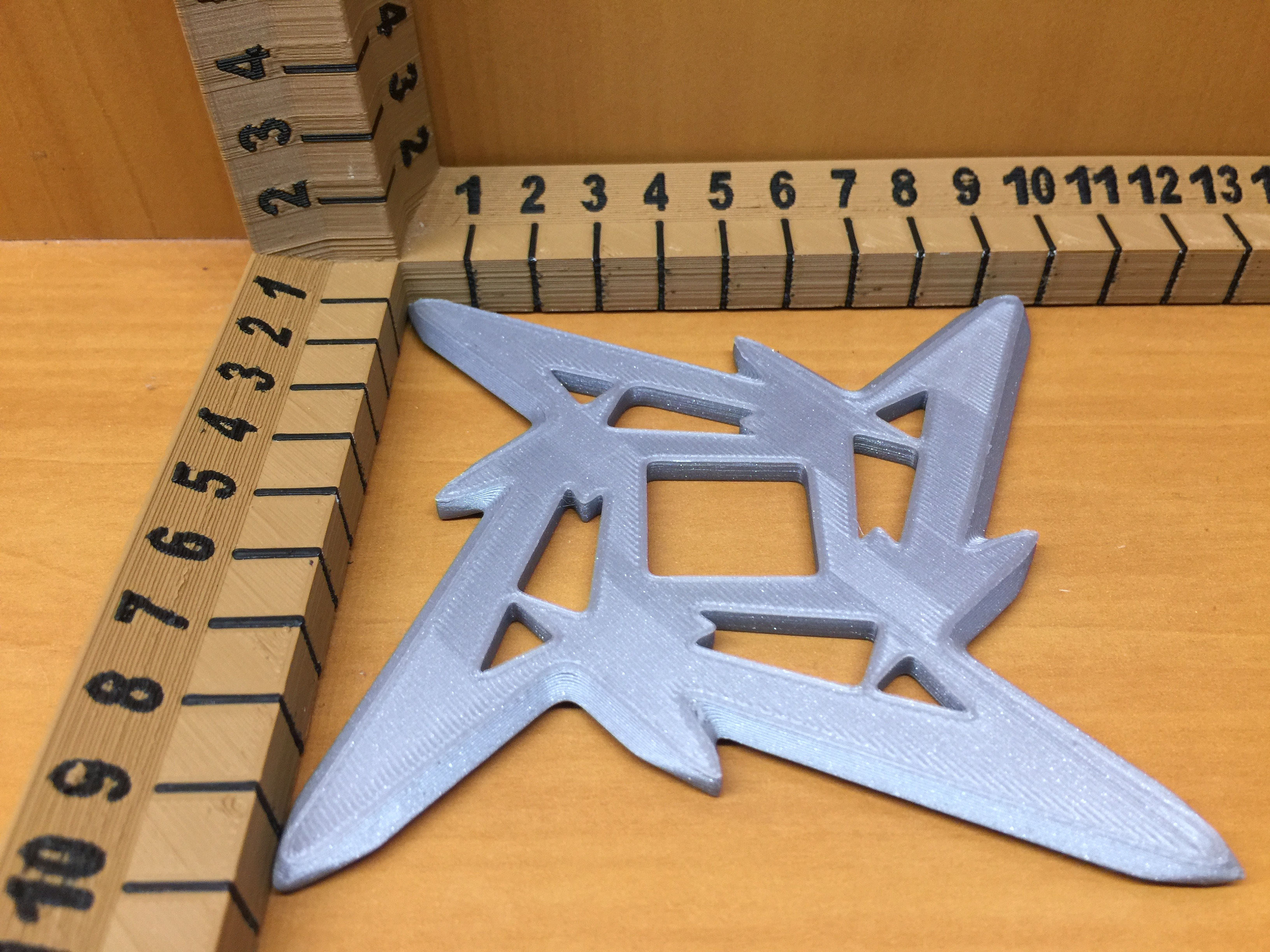 Miniatura 3 do modelo 3D Throwing Star Z