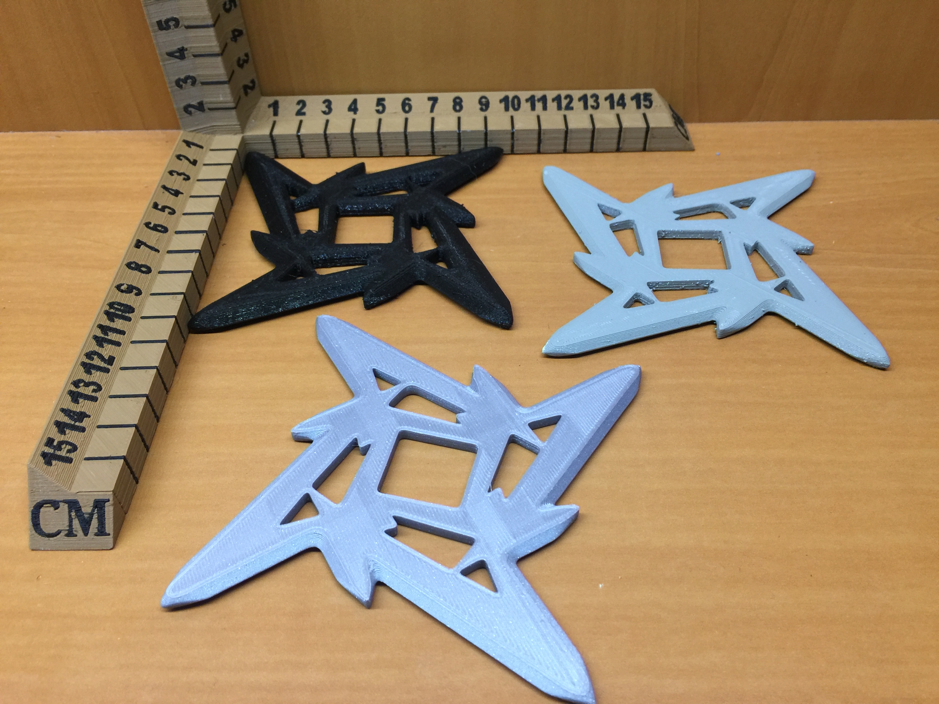 Miniatura 4 do modelo 3D Throwing Star Z