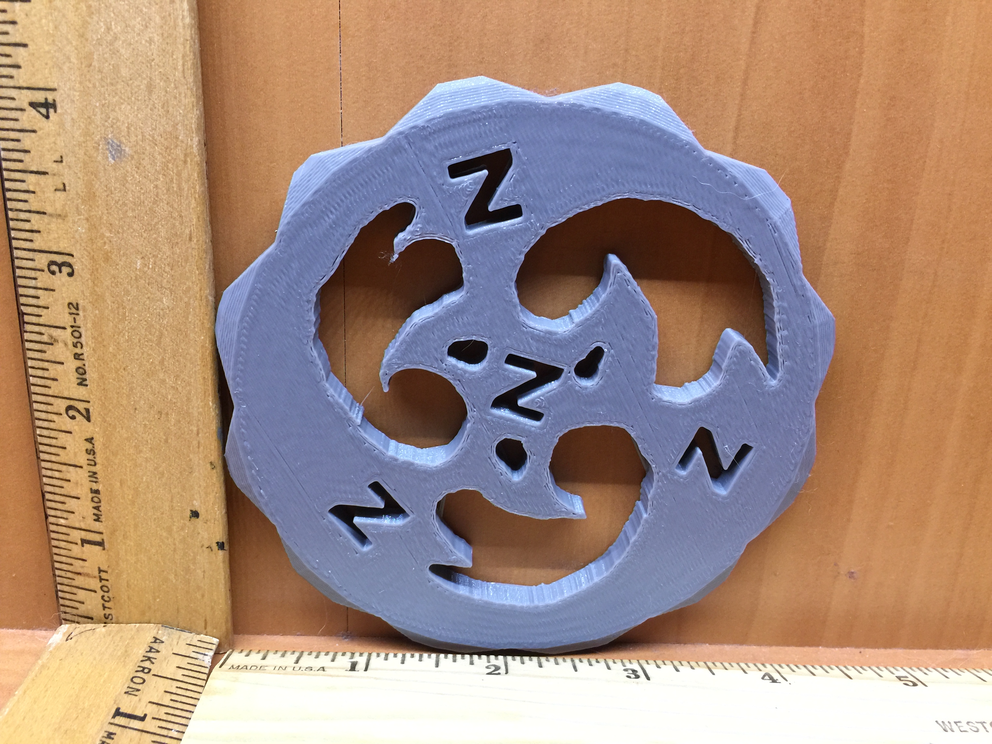 Miniatura 10 do modelo 3D Throwing Star Z