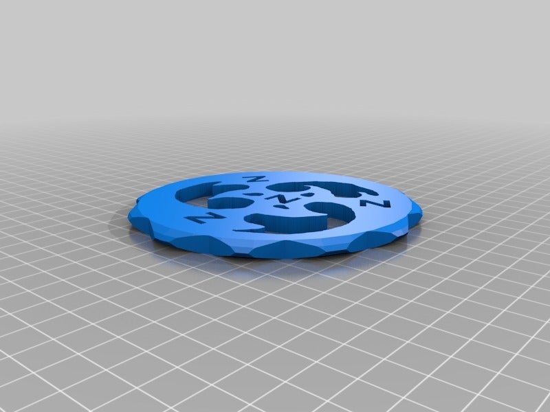 Miniatura 13 do modelo 3D Throwing Star Z