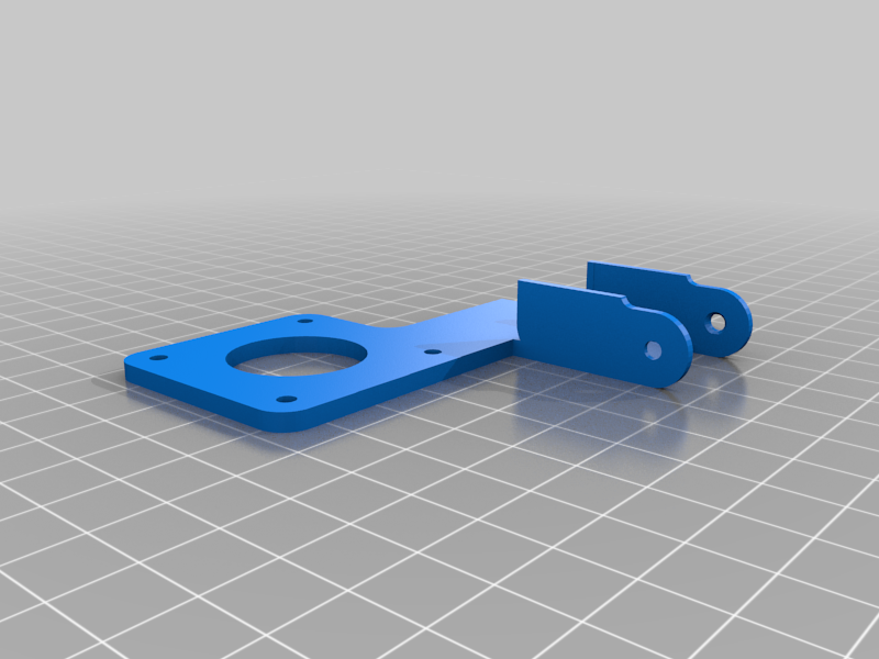 Ender 3 Cable Chain Extruder Bracket for MicroSwiss DD