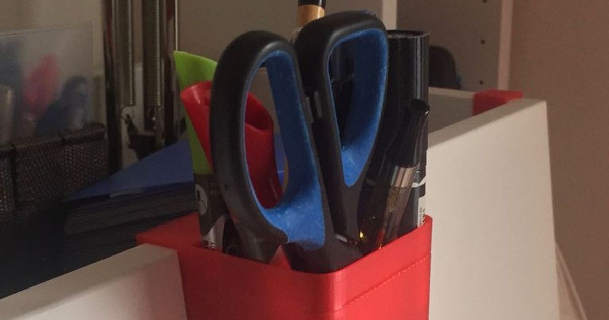 Ikea PS 2014 Clip-on Pencil Holder by CYUL | Download free STL model