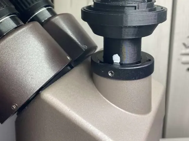 Nikon f mount for microscope