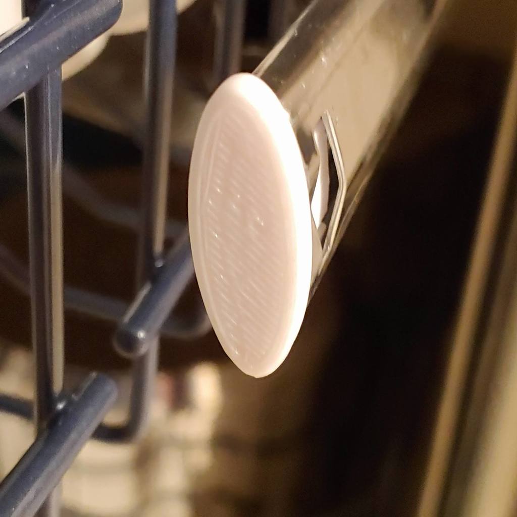GE Dishwasher Rail End Cap by Glenn37216 Download free STL model