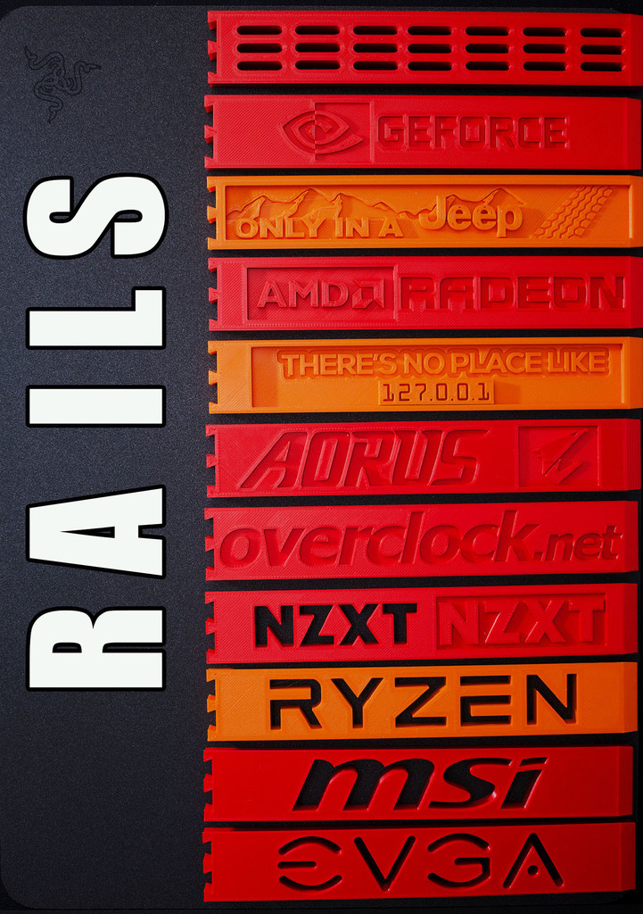 GPU SUPPORT BRACKETS (CUSTOM) by Glenn37216 | Download free STL model ...