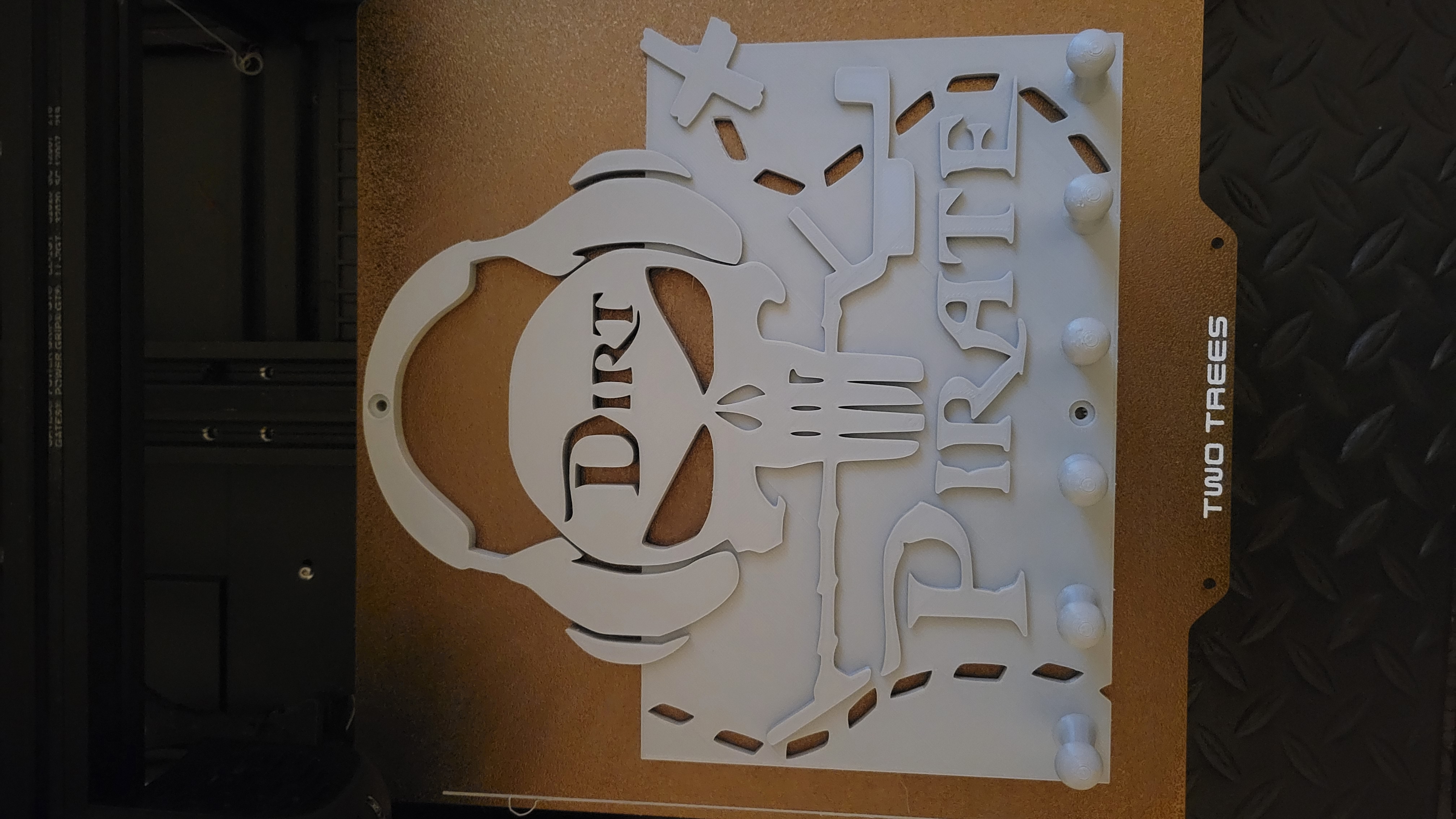 DIRT PIRATE Wall Hanger